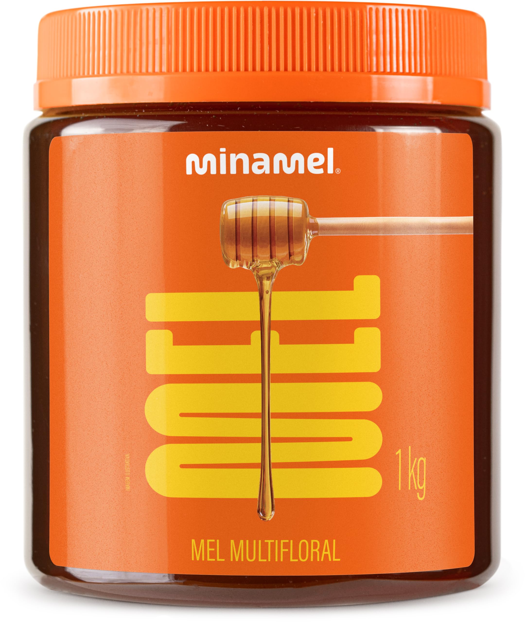Minamel Mel Silvestre Pote Pet 1Kg : Amazon.com.br: Cozinha